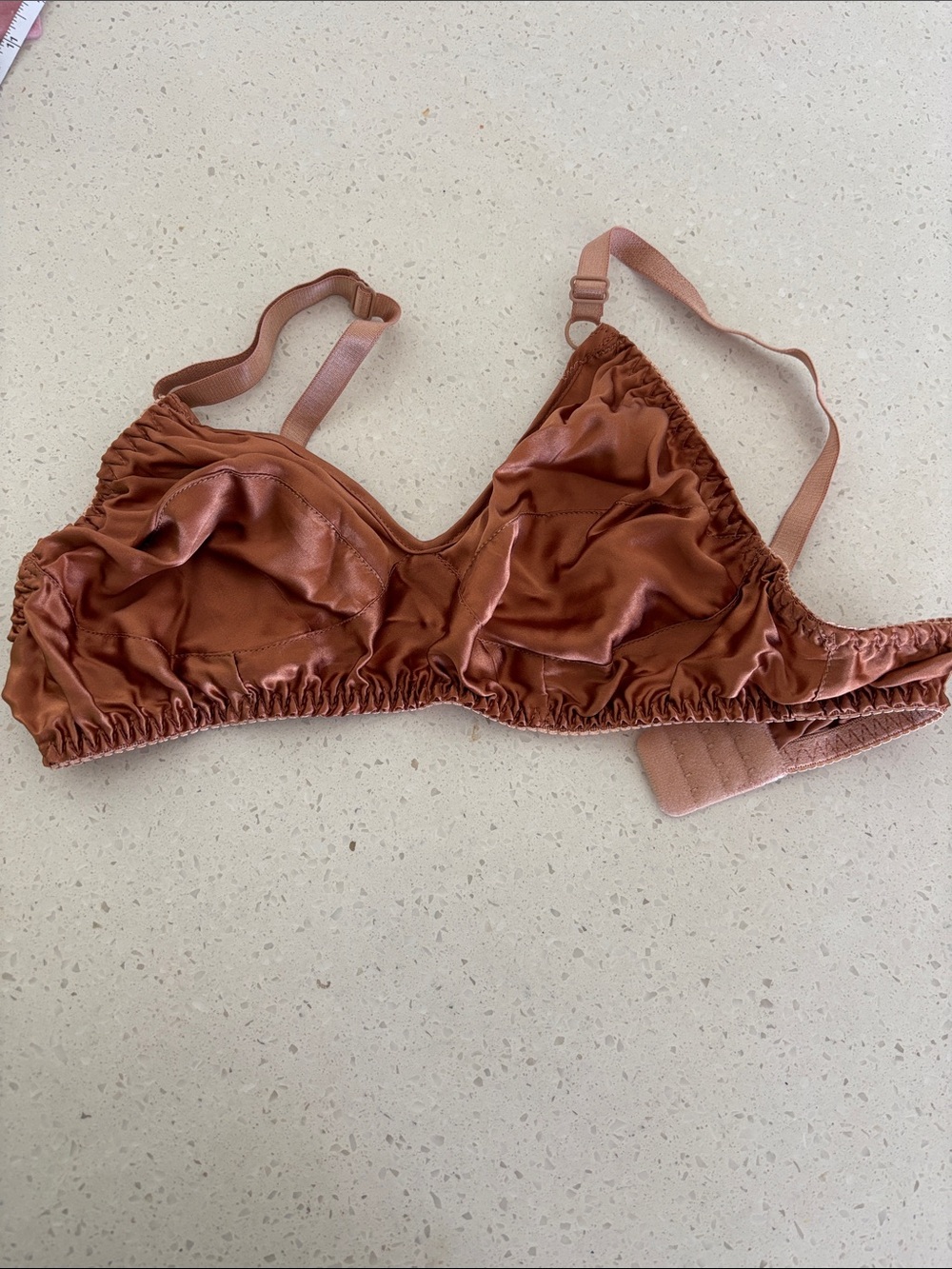 100% silk bra NEW